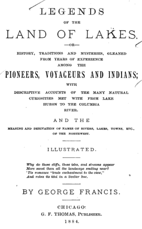 Legends of the Land of Lakes