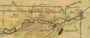 Detail of Fish Creek Slough (T47N R5W).