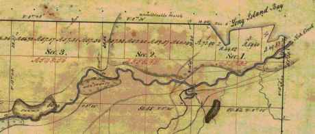 Detail of Fish Creek Slough (T47N R5W).