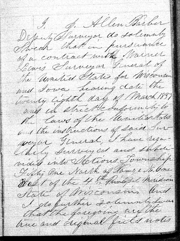 T51N R1W affidavit 1