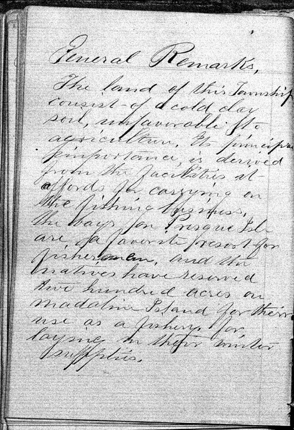 T51N R2W general remarks