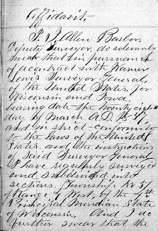 T51N R4W affidavit 1