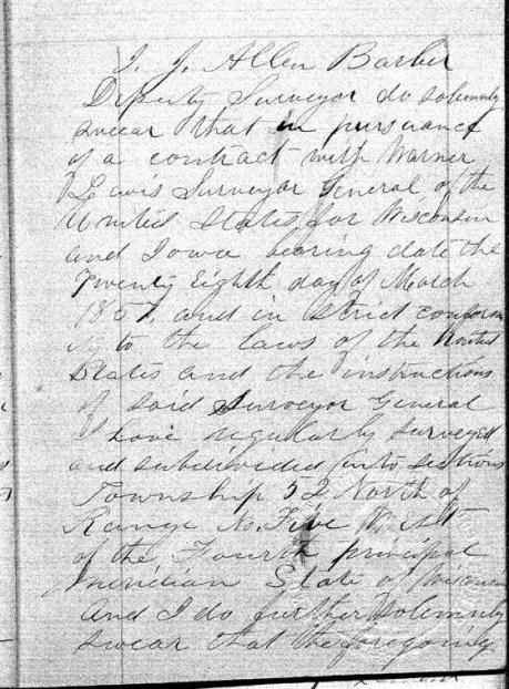 T52N R5W affidavit 1