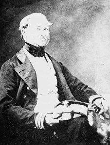 Bayfield, Wisconsin, was named in honor of Admiral Henry Wolsey Bayfield surveyed Lake Superior between 1823-1825. His map of Chequamegon Bay is available online here. Photograph from Dictionary of Canadian Biography.