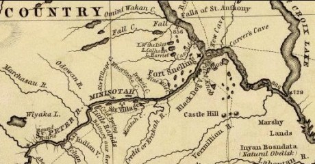 from Hydrographical Basin of the Upper Mississippi River from Astronomical and Barometrical Observations Surveys and Information by Joseph Nicolas Nicollet, 1843. ~ David Rumsey Map Collection