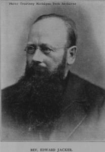 Reverend Edward Jacker ~ FindAGrave.com