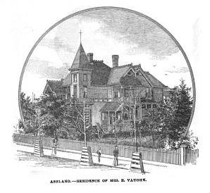 Vaughn family residence in Ashland. ~ The Northwest Magazine, October 1890, page 20.
